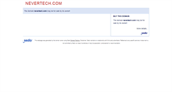 Desktop Screenshot of nevertech.com